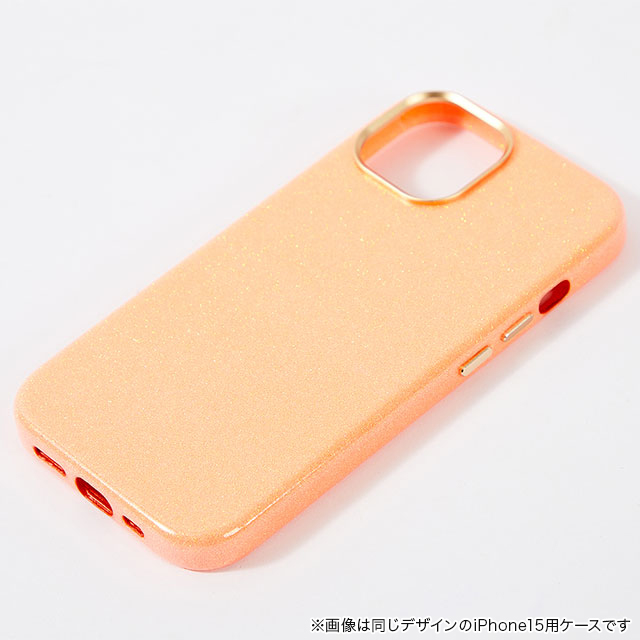 【iPhone15 Pro ケース】Sparkling Case(orange)サブ画像