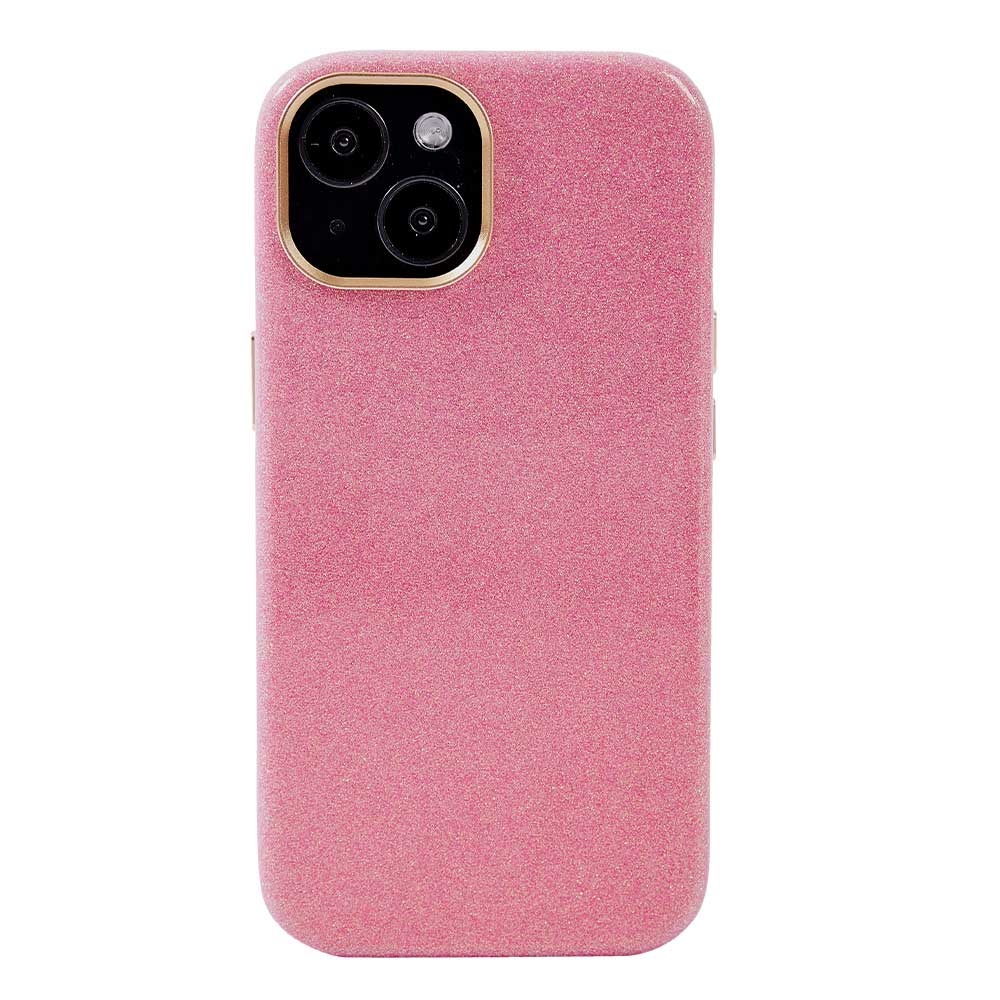 【iPhone15/14/13 ケース】Sparkling Case(rose pink)