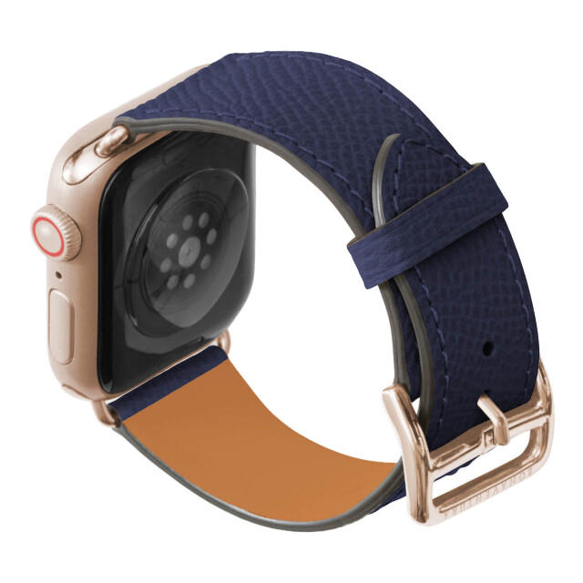 【Apple Watch バンド 41/40/38mm】ノブレッサ Apple Watch レザーバンド M/Lサイズ (ネイビー) for Apple Watch SE(第2/1世代)/Series9/8/7/6/5/4/3/2/1サブ画像