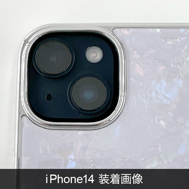 【アウトレット】【iPhone15/14/13 ケース】Glass Shell Case (lilac)サブ画像