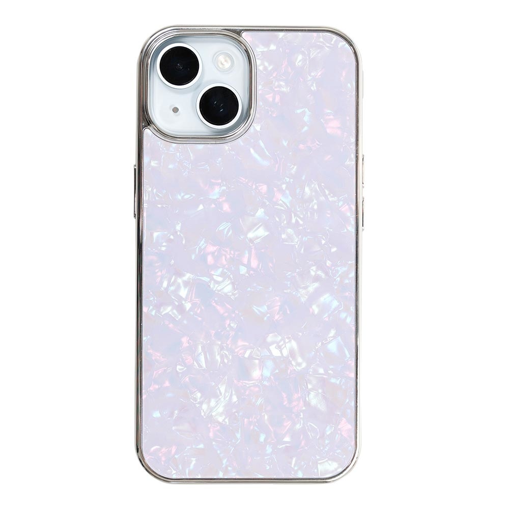 【アウトレット】【iPhone15/14/13 ケース】Glass Shell Case (lilac)