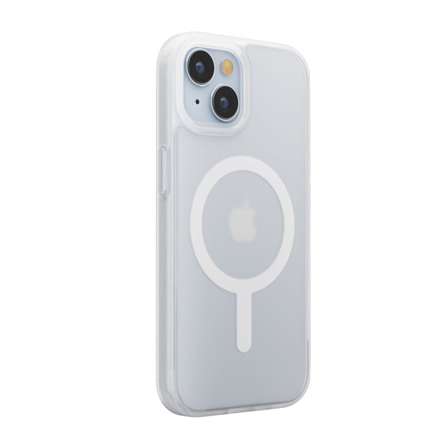 【iPhone15/14/13 ケース】MagSafe対応 ハイブリッドケース (マット/ホワイト)サブ画像