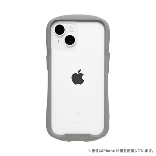 【iPhone14 ケース】iFace Reflection Frost 強化ガラスクリアケース (グレー)