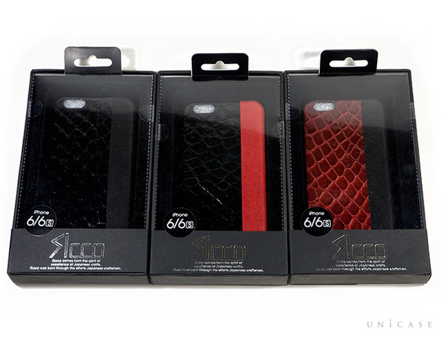 2つの風合いが楽しめる高級レザーを使用したiPhone6s/6ケース：Ricco Double Leather Series