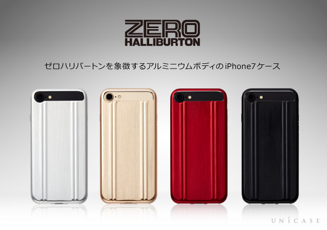 【ZERO HALLIBURTON】待望のアルミニウムボディiPhone7ケース登場！