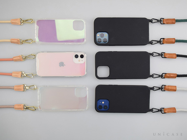 【iPhone12/12 Pro、iPhone12 mini 対応スマホケース】トレンド感・ファッション性の高いハンズフリーiPhoneケース“Shoulder Strap Case”が新登場しました！