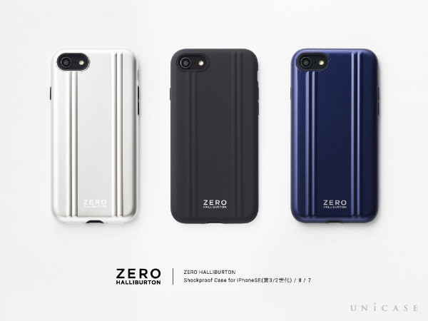 【iPhoneSE(第3世代)対応】ZERO HALLIBURTON Hybrid Shockproof Case ブルー予約販売開始！