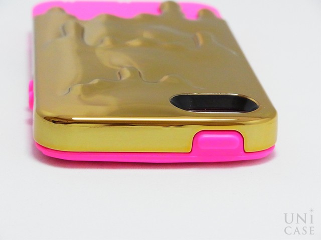 【iPhone5s/5 ケース】Melt Hot Goldの電源ボタン