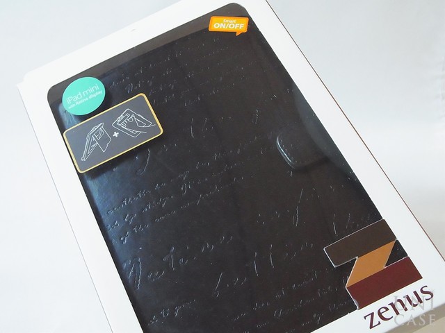 【iPad mini3/2/1 ケース】Masstige Lettering Diary ブラックのパッケージ