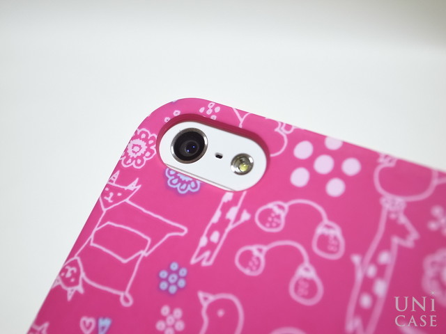 【iPhoneSE(第1世代)/5s/5 ケース】iPhone Case MORITUMO PK Sのカメラ穴