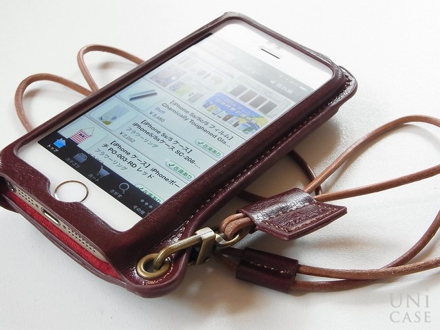 【iPhone5s/5 ケース】BZGLAM Wearable Leather Cover ブラウンのレビュー