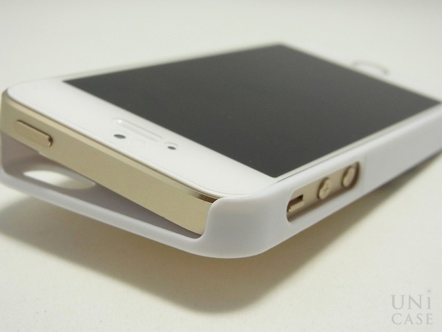 【iPhoneSE(第1世代)/5s/5 ケース】iPhoneケース SC-128-WH ホワイトの装着