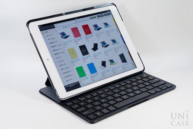 【iPad Air(第1世代) ケース】Ultimateキーボードケース ブラックの利便性