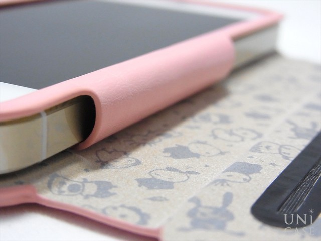 【iPhoneSE(第1世代)/5s/5c/5 ケース】Little Pink ＆ Brokiga Case (ピンク)の固定