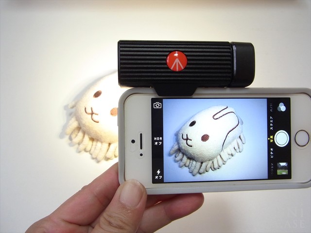【iPhone5s/5】KLYP+バンパー専用SMT LED/三脚アタッチメントのライトON