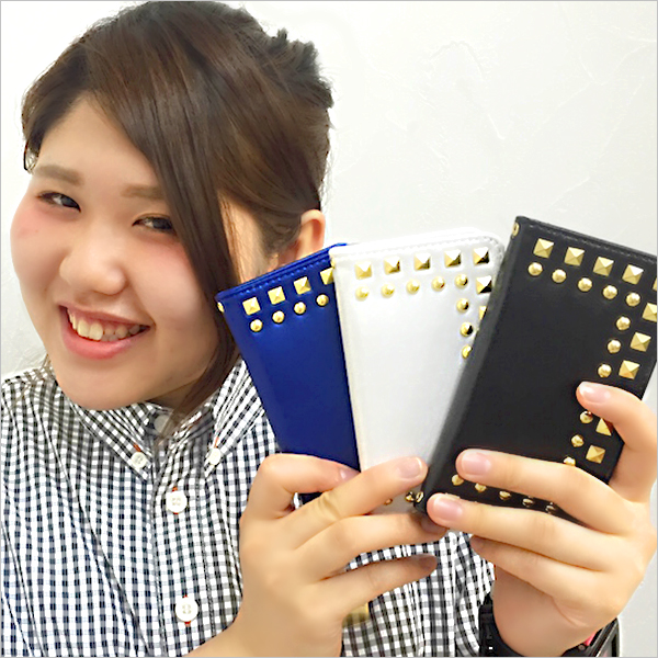 【iPhone6s/6 ケース】Studded Diary 