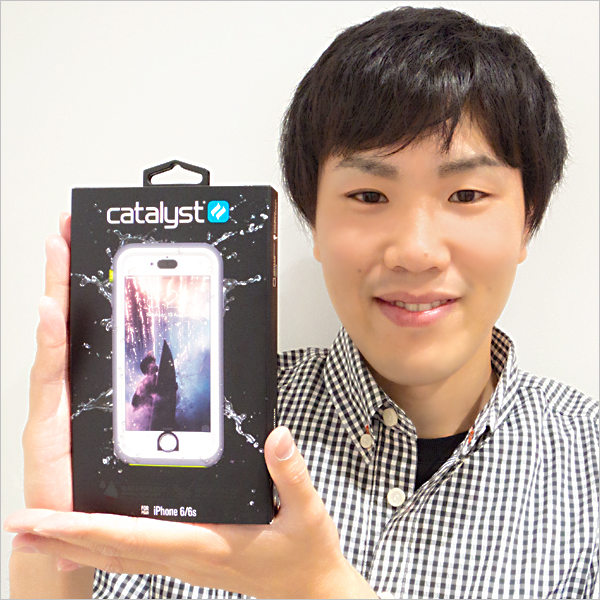 【iPhone6s/6 ケース】Catalyst 完全防水ケース (ブラック)